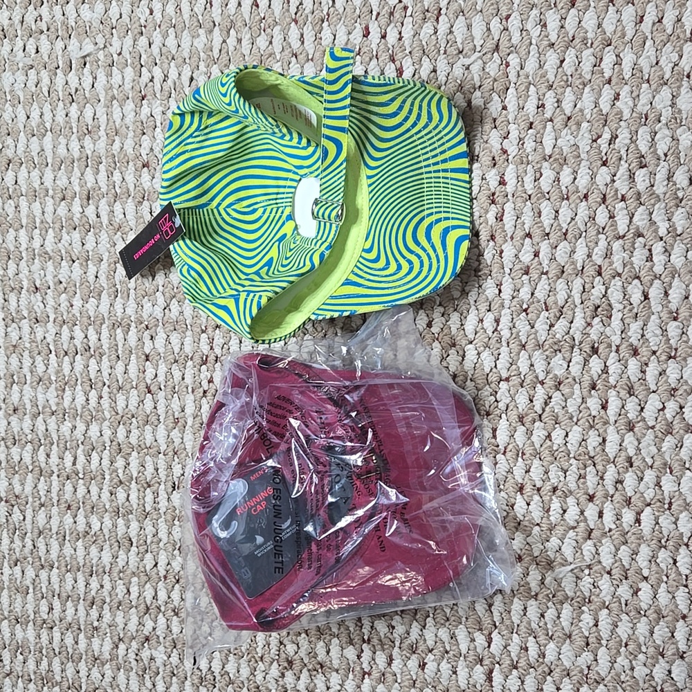 Mens Layer 8 Running Hat & Women Stay Salty Embroidery Baseball Hat Cap Lot OSFM - Picture 2 of 2